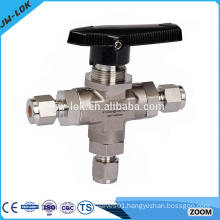 Industrial manual flange ball valve